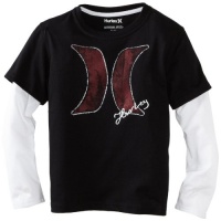 Hurley Boys 8-20 Maxcon Slider, Black, Medium Hurley Boys 8-20 Maxcon Slider, Black, Medium