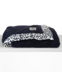 Little giraffe Chenille Confetti Blanket Denim Little giraffe Chenille Confetti Blanket Denim