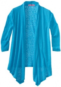 Energie Girls 7-16 Leopard Burnout Cozy Tee, Atomic Blue, Small Energie Girls 7-16 Leopard Burnout Cozy Tee, Atomic Blue, Small