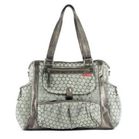 Skip Hop Studio Diaper Bag Tote Bag, Pewter Dot Skip Hop Studio Diaper Bag Tote Bag, Pewter Dot