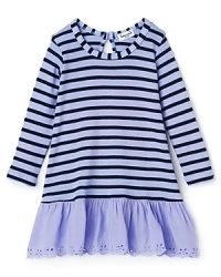 Splendid Littles conjures up a timeless style in stripes, trimmed with solid ruffles and eyelet accents. Splendid Littles conjures up a timeless style in stripes, trimmed with solid ruffles and eyelet accents.