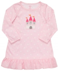 Sleeping beauty. Your little princess can drift off to sleep in this comfy nightgown from Carter's. Sleeping beauty. Your little princess can drift off to sleep in this comfy nightgown from Carter's.