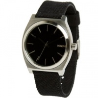 Nixon Time Teller Canvas Watch - Men's Black / Canvas, One Size Nixon Time Teller Canvas Watch - Men's Black / Canvas, One Size