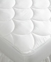 Sink into softness. Charter Club's Premium mattress pad cushions your mattress with plush, hypoallergenic fiberfill for pure comfort, all night long. Finished with a 350-thread count Egyptian cotton cover for added indulgence.