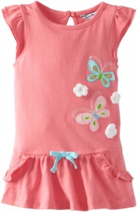 Hartstrings Girls 2-6X Toddler Cotton Jersey Knit Flutter Sleeve Tunic, Pink, 2T Hartstrings Girls 2-6X Toddler Cotton Jersey Knit Flutter Sleeve Tunic, Pink, 2T