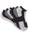 Hit the gym with sound footing wearing these comfortable sport socks from Tommy Hilfiger.