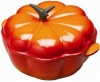 Le Creuset Enameled Cast-Iron 2-1/4-Quart Pumpkin Casserole, Flame