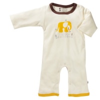 Organic Baby Soy Onepiece - Elephant (3-6 Months) Organic Baby Soy Onepiece - Elephant (3-6 Months)