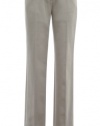 Elie Tahari Harvest Oat Beige Cotton Lorenza Pant 16