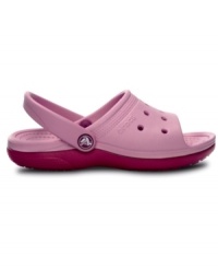 The popular crowd. This iconic slide shoe from Crocs will be their favorite go-to for comfort. The popular crowd. This iconic slide shoe from Crocs will be their favorite go-to for comfort.