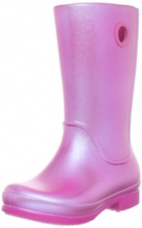 Crocs Wellie Iridescent Rain Boot (Toddler/Little Kid) Crocs Wellie Iridescent Rain Boot (Toddler/Little Kid)
