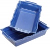 Esprit de Cuisine by Appolia Rectangular 2.25 Quart Baking Dish, Blue