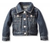 Levi's Baby-girls Infant 1705 Denim Jacket, Premium Dark, 12 Months