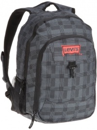 Levi's Boys 8-20 Railer Backpack,Grey Cross Check Plaid,One Size Levi's Boys 8-20 Railer Backpack,Grey Cross Check Plaid,One Size