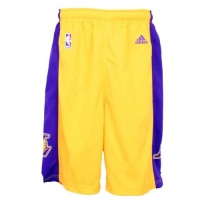 Los Angeles Lakers Youth NBA Replica Shorts by Adidas - Gold Los Angeles Lakers Youth NBA Replica Shorts by Adidas - Gold
