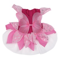 Zack & Zoey Cotton/Polyester Fairy Tails Dog Costume, X-Small, 8-Inch, Pink Zack & Zoey Cotton/Polyester Fairy Tails Dog Costume, X-Small, 8-Inch, Pink