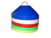 Disc Cones - Set of 50 Multi-Color Disc Cones - Set of 50 Multi-Color