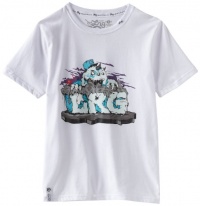 LRG - Kids Boys 8-20 In The Trenches Tee, White, Large LRG - Kids Boys 8-20 In The Trenches Tee, White, Large