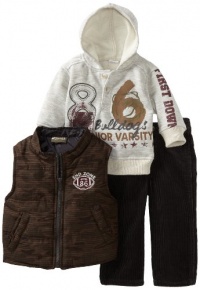 Nannette Baby-boys Infant End Zone 3 Piece Jacket Set, Oatmeal, 24 Months Nannette Baby-boys Infant End Zone 3 Piece Jacket Set, Oatmeal, 24 Months