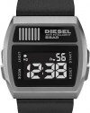 Diesel Men's DZ7203 Digital Genuine Leather and Stainless Steel Black Dial Watch