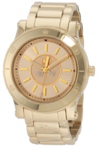 Juicy Couture Women's 1900827 HRH Gold Plated Stainless-Steel Bracelet Watch Juicy Couture Women's 1900827 HRH Gold Plated Stainless-Steel Bracelet Watch
