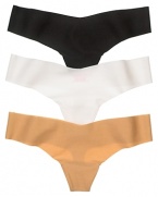 A seamless, lightweight cotton thong with a slight v-shaped front and back. Style #CCT09BX
