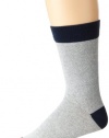 Pact Men's Recycled Grey Crew Sock