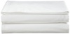 Charisma Lexington Solid Queen Flat Sheet, Snow