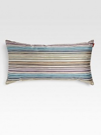 A kaleidoscope of checks lend graphic color to this slim, decorative pillow, the perfect signature accent to any home. Zip closure24W X 12HCottonDry cleanMade in Italy A kaleidoscope of checks lend graphic color to this slim, decorative pillow, the perfect signature accent to any home. Zip closure24W X 12HCottonDry cleanMade in Italy