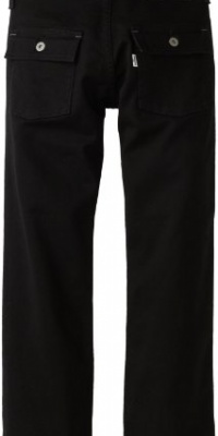 Levi's Boys 8-20 Styled 514 Slim Straight Fit Work Pant, Black, 14 Regular Levi's Boys 8-20 Styled 514 Slim Straight Fit Work Pant, Black, 14 Regular