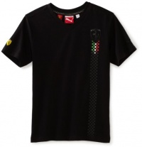 Puma - Kids Boys 8-20 Ferrari Logo Tee, Black, X-Large Puma - Kids Boys 8-20 Ferrari Logo Tee, Black, X-Large