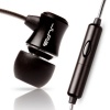 JBuds J3M Micro Atomic In-Ear Earbuds Style Headphones with Mic (Jet Black)