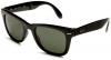 Ray-Ban RB4105 Folding Wayfarer Sunglasses 50 mm, Non-Polarized, Black/G-15XLT