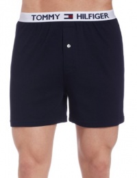 Tommy Hilfiger Men's Athletic Knit Boxer, Masters Navy, Large Tommy Hilfiger Men's Athletic Knit Boxer, Masters Navy, Large