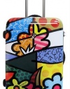 Romero Britto Luggage 26 inches Spinner Case.