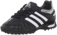 adidas Puntero VII TRX TF Soccer Cleat (Toddler/Little Kid/Big Kid),Black/Running White/Metallic Silver,3 M US Little Kid adidas Puntero VII TRX TF Soccer Cleat (Toddler/Little Kid/Big Kid),Black/Running White/Metallic Silver,3 M US Little Kid