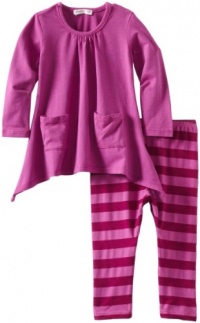 Little Ella Baby-Girls Infant Waldo Tunic Set, Plum, 18-24 Little Ella Baby-Girls Infant Waldo Tunic Set, Plum, 18-24