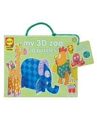 Make 10 three-dimensional animals with thick and chunky pieces. Mix and match to create your own creatures! Make 10 three-dimensional animals with thick and chunky pieces. Mix and match to create your own creatures!