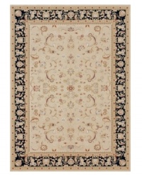 Impeccably detailed florals cascade across this Samira area rug from Loloi, imparting a distinctly traditional and elegant design for any space. Crafted in Turkey of ultra-durable and easy-to-clean polypropylene. Impeccably detailed florals cascade across this Samira area rug from Loloi, imparting a distinctly traditional and elegant design for any space. Crafted in Turkey of ultra-durable and easy-to-clean polypropylene.