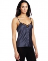 Calvin Klein Women's Nocturnal Elegance Camisole, Stone Lead, Large