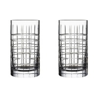Orrefors Street Tumbler Pair Orrefors Street Tumbler Pair