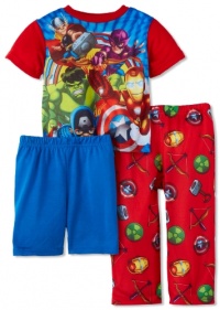 AME Sleepwear Boys Team Squad Pajama Set, Multi, 4T