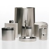 Stainless steel tray. Shiny and sleek, Executive bath accessories by Hudson Park are a bold statement for any bathroom.