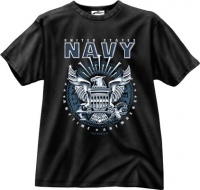US Navy Eagle Anytime Anywhere T-Shirt US Navy Eagle Anytime Anywhere T-Shirt