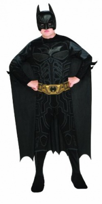 Batman Dark Knight Rises Child's Batman Costume with Mask and Cape - Medium