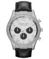 Showcase endless sparkle with this Layton collection watch from Michael Kors.