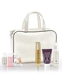 The Supremÿa Vanity Prestige Set includes Supremÿa 50 mL, All Day All Year 50 mL and Black Rose Cream Mask 60 mL. Plus, as a special gift: Sisleÿa Global Firming Serum 3 mL, Hydra-Global 10 mL, Lyslait 30 mL and Floral Toning Lotion 30 mL. Everything is packaged inside a Sisley Paris cosmetics bag. The Supremÿa Vanity Prestige Set includes Supremÿa 50 mL, All Day All Year 50 mL and Black Rose Cream Mask 60 mL. Plus, as a special gift: Sisleÿa Global Firming Serum 3 mL, Hydra-Global 10 mL, Lyslait 30 mL and Floral Toning Lotion 30 mL. Everything is packaged inside a Sisley Paris cosmetics bag.