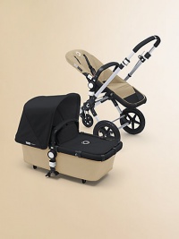 The 3rd generation of this iconic stroller is more versatile, stylish and functional than ever before featuring a refreshed design, stronger chassis, maximized underseat bag, flat-fold bassinet, rotating carry handle The 3rd generation of this iconic stroller is more versatile, stylish and functional than ever before featuring a refreshed design, stronger chassis, maximized underseat bag, flat-fold bassinet, rotating carry handle
