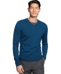 Beautiful and elegant Italian spun merino wool blend sweater by Alfani Red is a style standout. Beautiful and elegant Italian spun merino wool blend sweater by Alfani Red is a style standout.