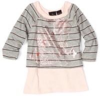 Baby Phat - Kids Girls 7-16 Stencil Graphic Top, Light Pink, Large Baby Phat - Kids Girls 7-16 Stencil Graphic Top, Light Pink, Large